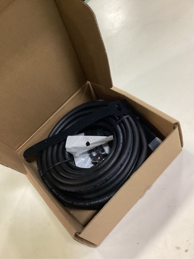 Condition photo showing Good Condition for vabogu cat 8 ethernet cable 30ft, heavy duty 26awg high speed 40gbps 2000mhz, gold plated rj45 shielded, weatherproof indoor & outdoor lan cable for gaming pc ps5 xbox modem router 30ft-cat8