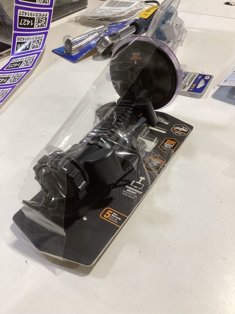 Condition photo showing Good Condition for toughtested mammoth black adjustable cell phone car mount (universal)