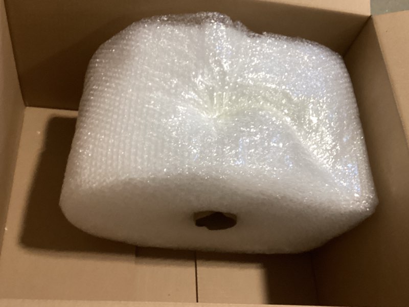 Condition photo showing Good Condition for amazon basics bubble wrap for moving, packing, shipping and storage, perforated protective cushioning for fragile items, 12-inch x 175-ft long roll, small 3/16", clear