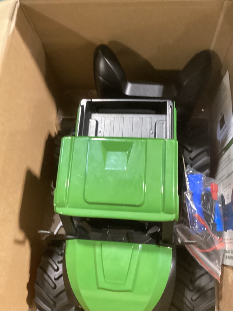 1:16 remote control tractor toy, rc monster truck for boys age 4-7, rc truck with 2×800mah, led ligh