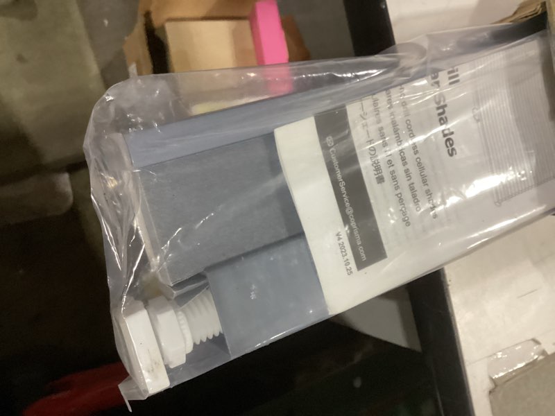 Condition photo showing New/Like New for LazBlinds Cordless Cellular Shades, No Tools No Drill Light Filtering Honeycomb Shades Pleated Blind