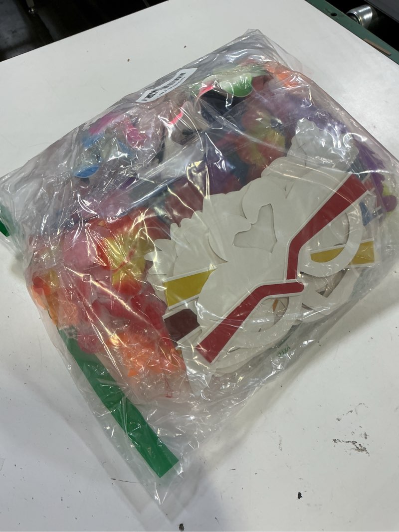 Condition photo showing Good Condition for dmight 80pcs leis for luau party decorations- hawaiian leis bulk, luau party glasses, colorful bracelets, flower hair clips for adults kids, tropical birthday summer beach luau party favors supplies