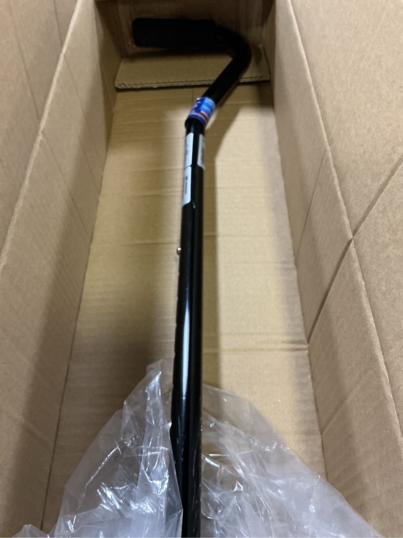 Condition photo showing Good Condition for medline aluminum quad cane with small base for balance, knee injuries, leg surgery recovery & mobility, portable, lightweight walking aid for seniors & adults