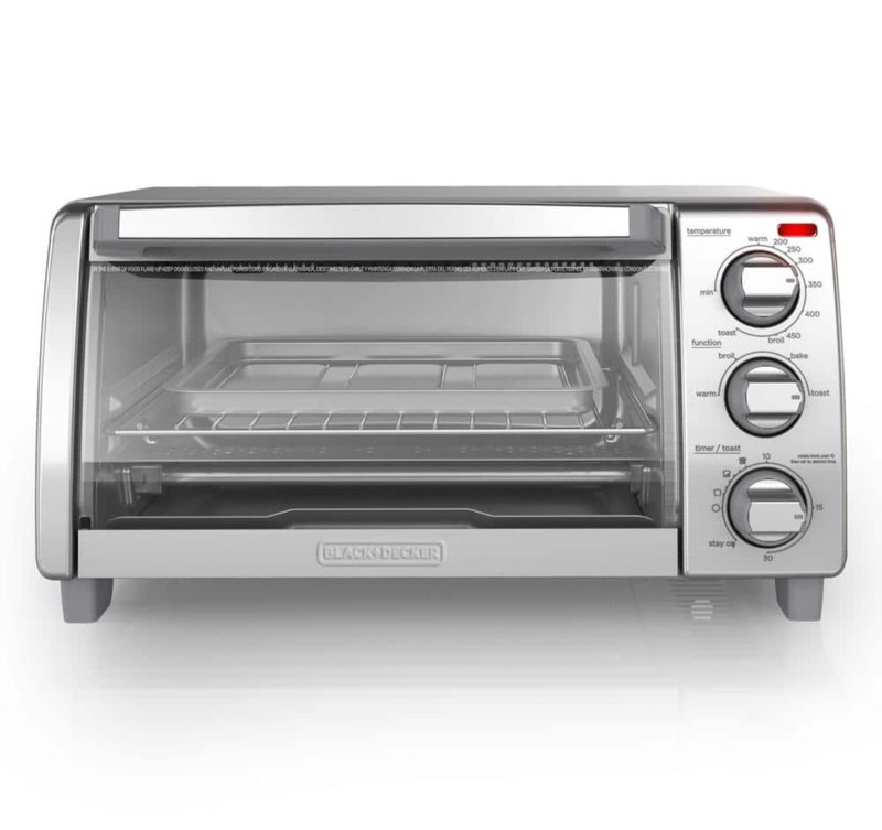 Applica & Spectrum Brands Black & Decker 4 Slice Toaster Oven