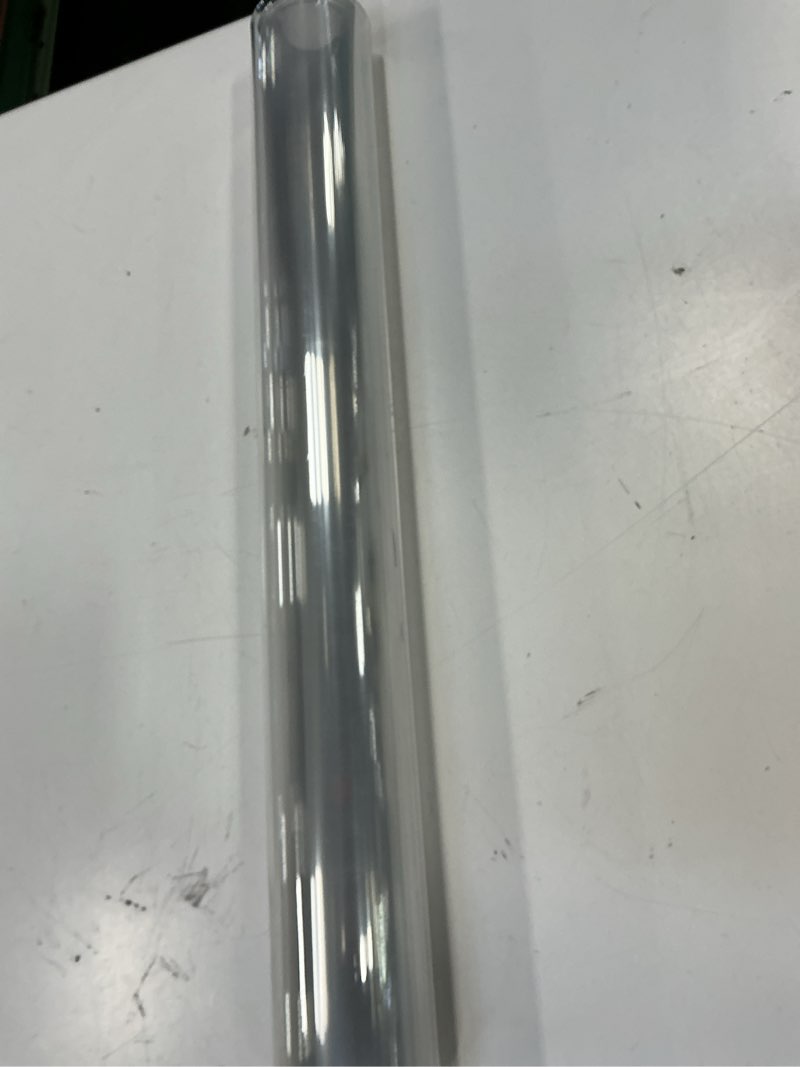 Condition photo showing Good Condition for Nuby High Chair Square Floor Mat - Waterproof and Clear Floor Mat - Protects Floor from Spills and Messes - 49.5" x 49.5"