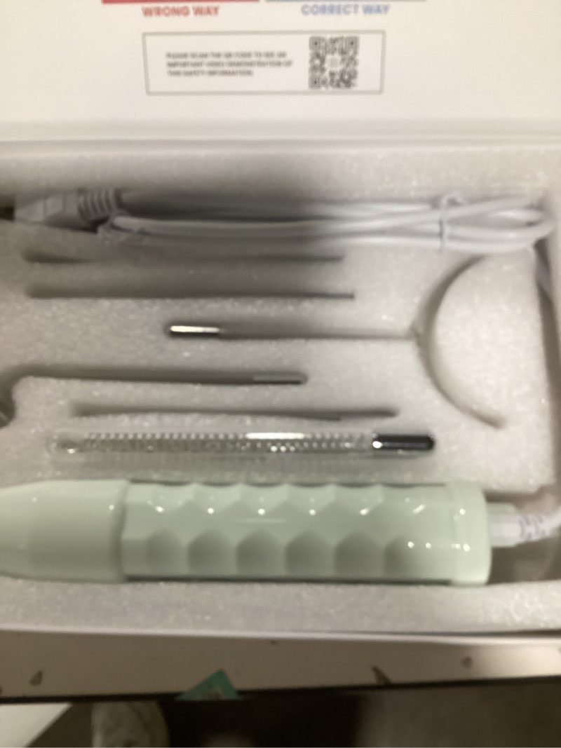 Condition photo showing New/Like New for Pure Daily Care NuDerma Clinical Portable Skin Therapy Wand, Machine with 6 Fusion Neon + Argon Wands – Anti Aging - Clarifying - Skin Tightening & Radiance - Wrinkle Reducing 7 Piece Set