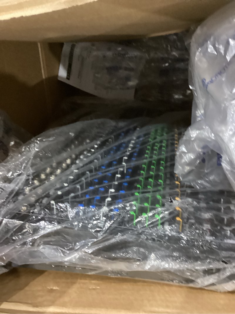 Condition photo showing As Is for (similar)mackie profx12v3+ 12-channel professional analog mixer with usb, onyx mic preamps, gigfx effects engine, and bluetooth fx+ (bluetooth) 12-channel