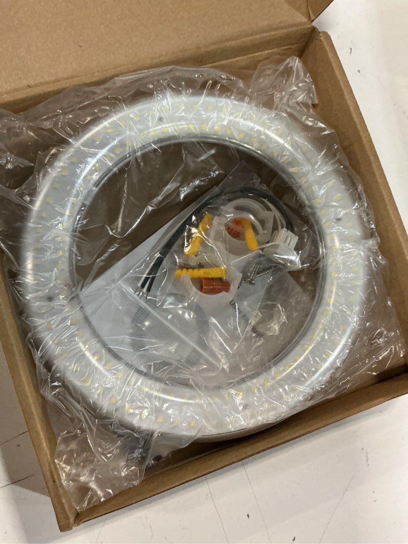 Condition photo showing Good Condition for t9 led circline light bulb, 8 inch 1700lm led circular light, 12w clear cover 6500k daylight replacement for fc8t9/cw 22-watt fluorescent circular bulb (6500k, 8")
