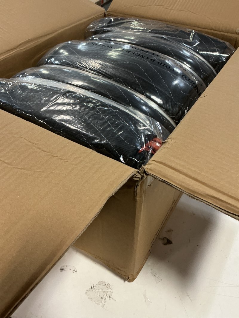 Condition photo showing New/Like New for Simpli-Magic Heavy Duty Padded Moving Blankets 72" x 40" – 12 Pack – Packing Blankets, Furniture Covers for Moving Standard Grade