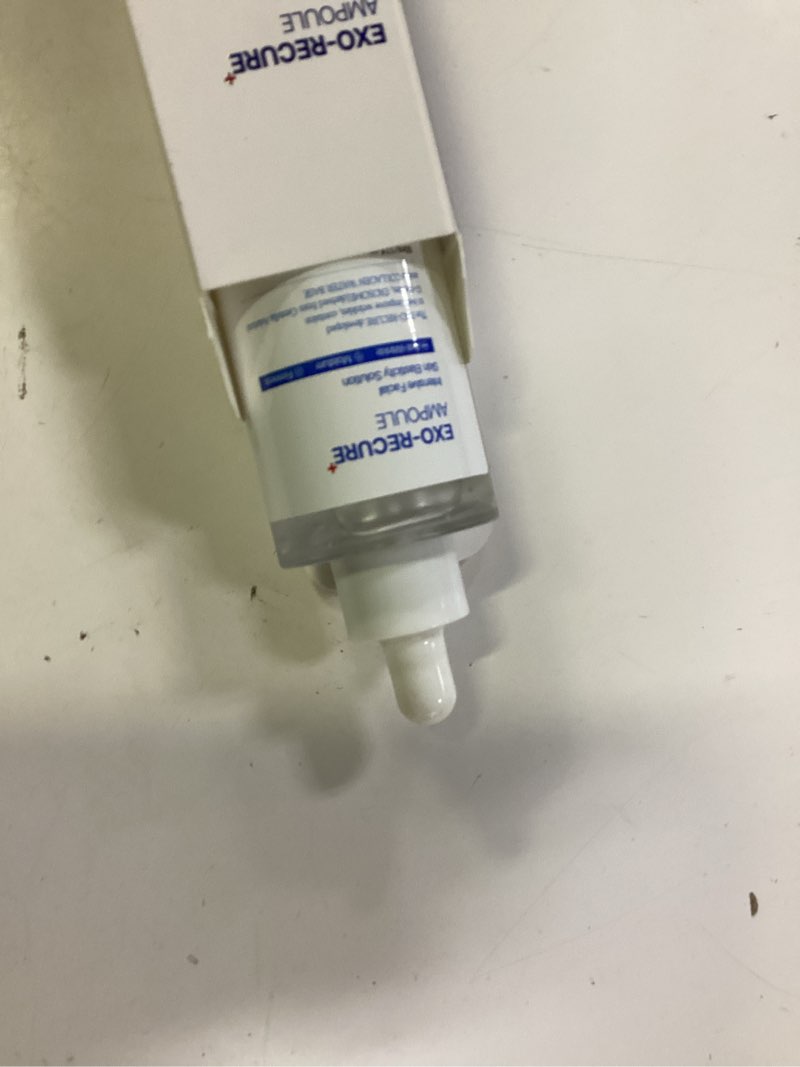 Condition photo showing New/Like New for exo-recure ampoule exosome 10,000 ppm collagen water fast absorption deep hydration rejuvenation anti-aging glass skin pore minimizer skin barrier korean skincare 50ml 1.71 fl.oz
