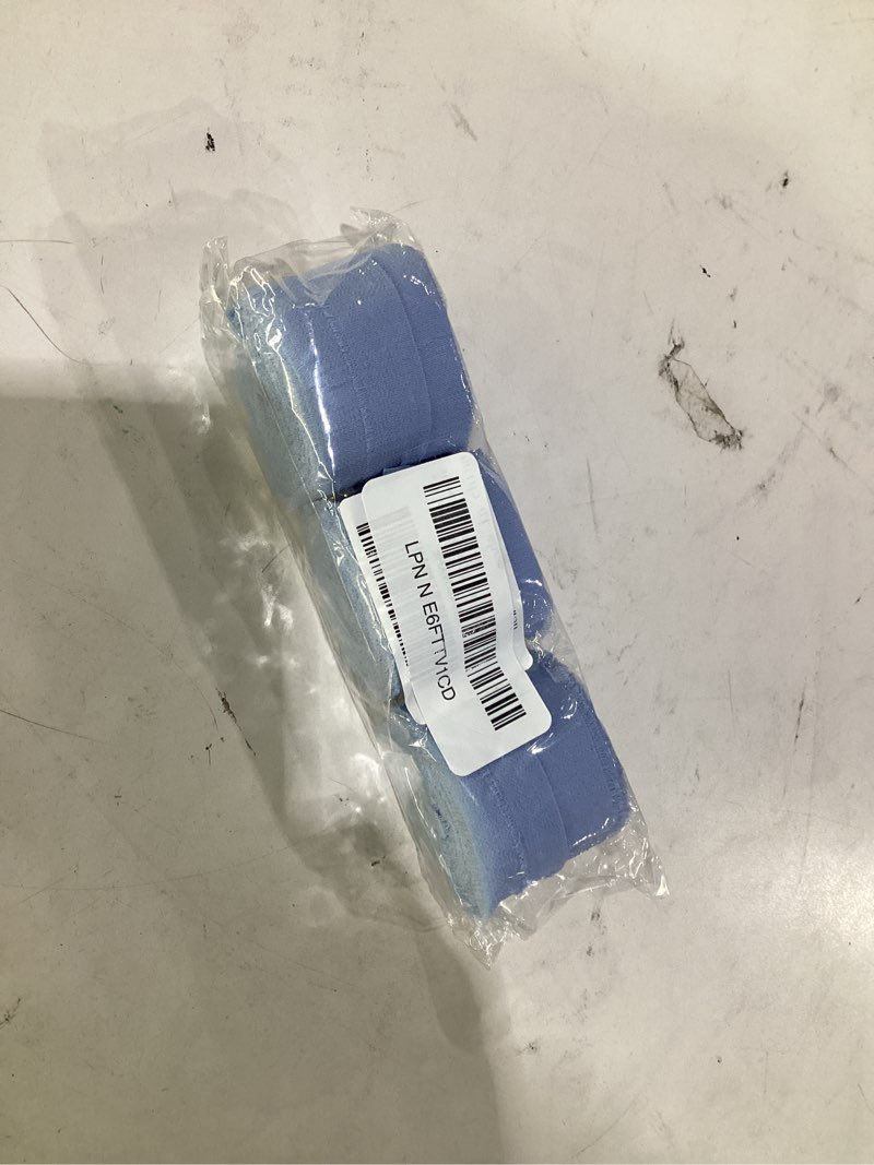 Condition photo showing Good Condition for light blue ribbon 1-1/2 inch x 3 rolls total 21 yards blue handmade fringe chiffon silk ribbon for wrapping christmas wedding invitations bridal bouquets baby shower diy crafts home decor light blue 1-1/2"x 7 yards x 3 rolls