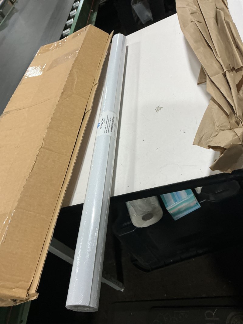 Condition photo showing Good Condition for Total Blackout Window Film: 100% Light Blocking Film with White Sides - Heat Resistant, Room Darkening, Static Cling Film for Privacy & Day Sleep - No Residue, Stops UV, Easy Removal (36 x 144 in.)