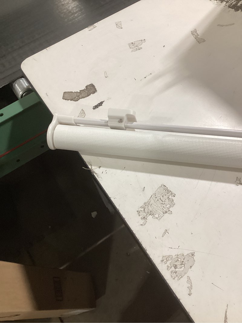 Condition photo showing Good Condition for Retractable Baby Gates for Doorways, Mesh Dog Gate for Stairs, Pet Gate Indoor, Extends to 55" Wide 33" Tall, Safety Toddlers Gates for Hallways, Indoor & Outdoor Use, White