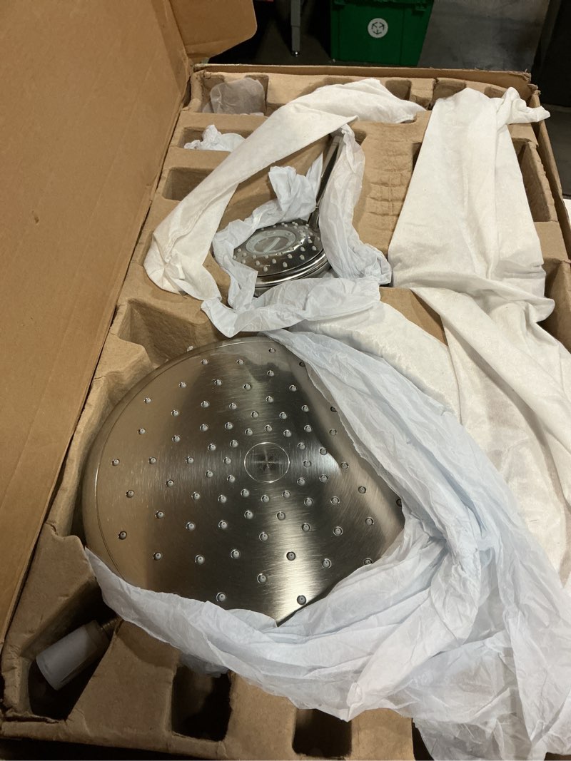 Condition photo showing Good Condition for american standard 1029072950 spectra versa 24-inch 4-function retrofit shower system with rain shower head with handheld sprayer, 1.8 gpm, brushed nickel