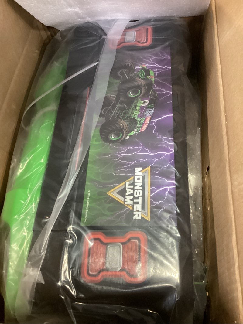 Condition photo showing Good Condition for 12v adventure ride-on car - monster jam kids ride?on car with rechargeable battery, led headlights & durable wheels