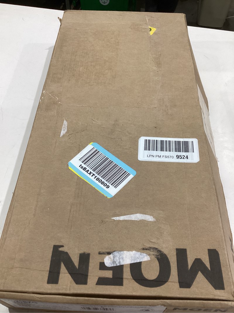 Condition photo showing Good Condition for Moen Brushed Gold Colinet One-Handle Single Hole Traditional Bathroom Sink Faucet, S44101BG