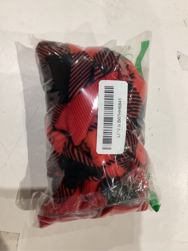 Condition photo showing As Is for cyeollo Dog Pajamas Small Sized Dog, Warm Fleece Doggy Pjs Soft Doggie Onesie Stretchy Sweater in Cold Weather Winter Dogs Coat Pet Jammies Clothes for Puppy Female & Male, Buffalo Plaid Buffalo Plaid