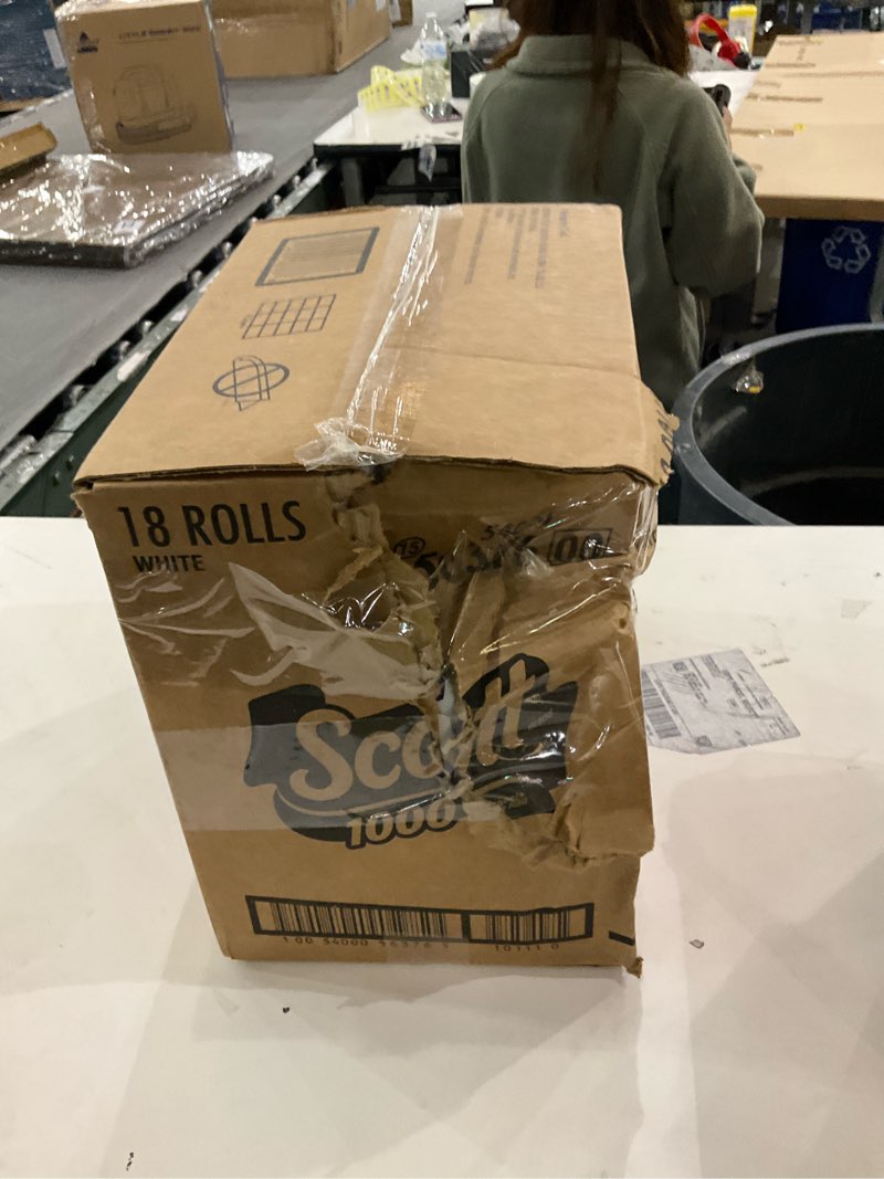 18 roll box of toliet paper