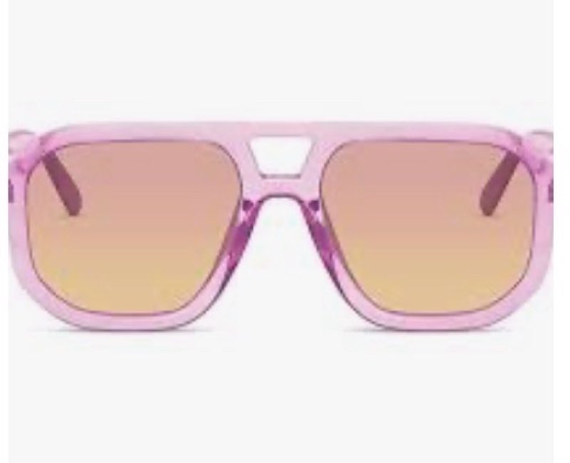 LIVHO sunglasses in vintage tort and peach quartz colors
