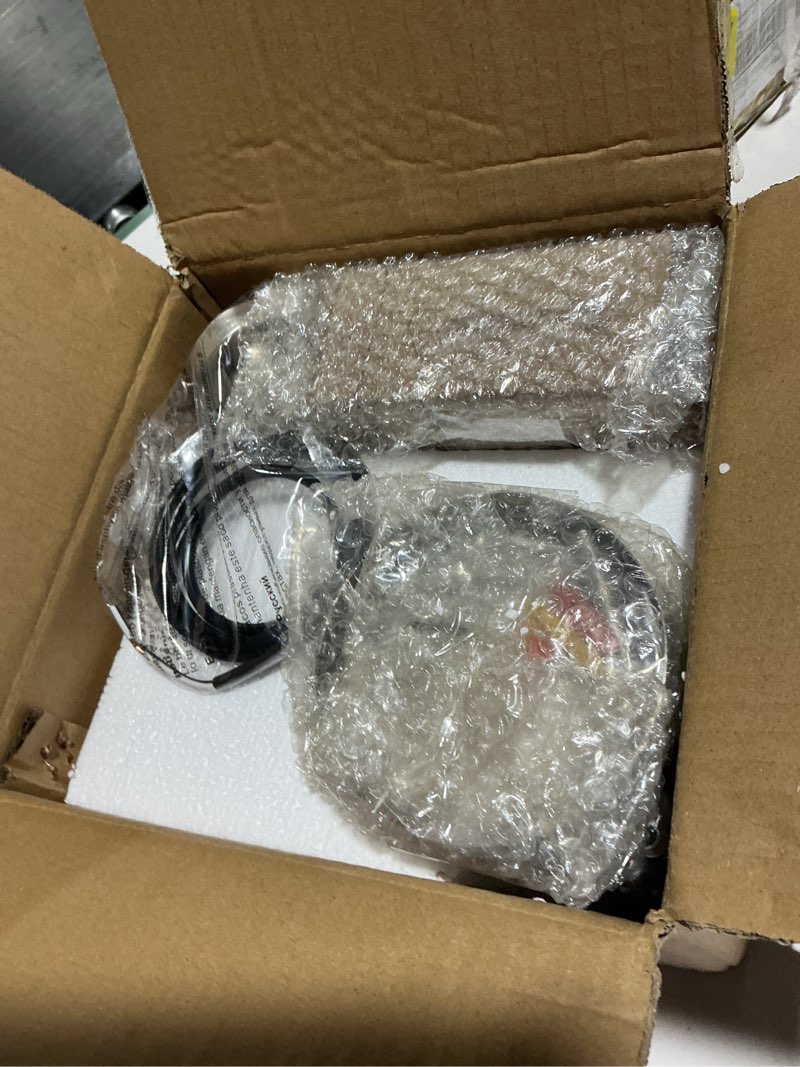 Condition photo showing Good Condition for 8 inch nickel hanging pendants light contemporary globe pendant kitchen island modern pendant lights with clear glass adjustable hanging light fixture for dining room bedroom (bulb incl.) brushed nickel 8 inch-rod