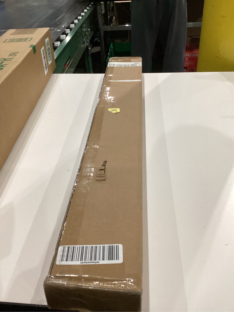 Condition photo showing New/Like New for LazBlinds Cordless Cellular Shades, No Tools No Drill Blackout Honeycomb Shades Pleated Blinds for Windows, 28.5'' W x 48'' H, Silver White Blackout-silver White 28 1/2'' W x 48'' H