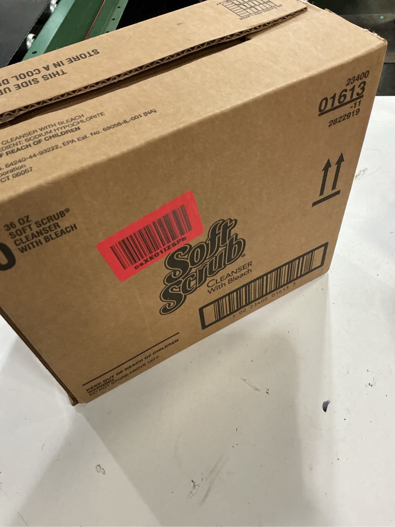 Condition photo showing New/Like New for soft scrub with bleach cleanser, 36 ounce (pack of 6) by soft scrub