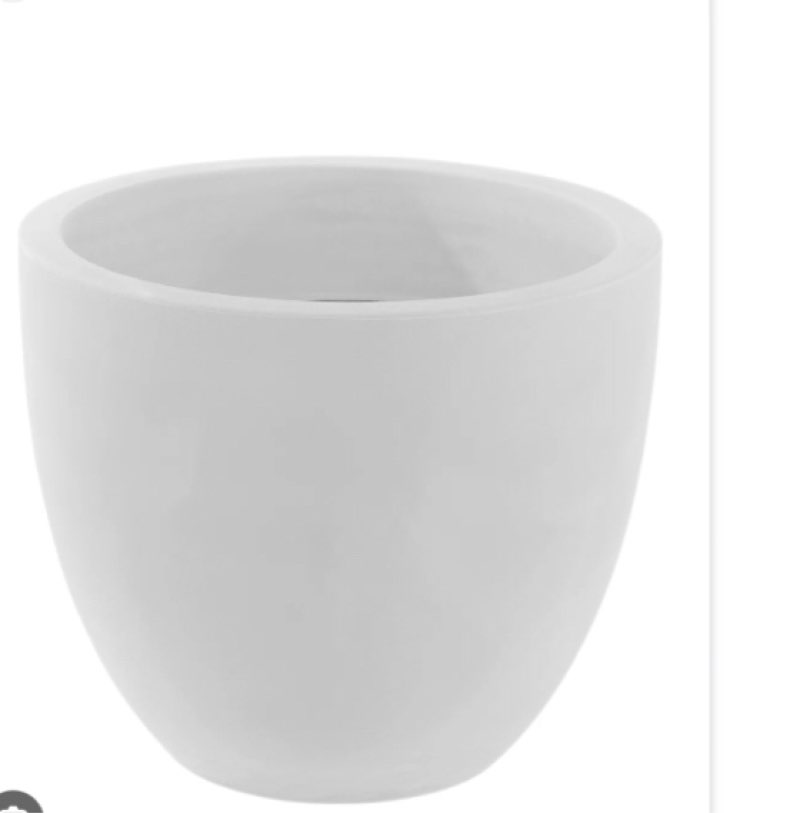 Cuenco resin pot planter