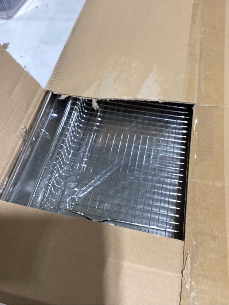 Condition photo showing Good Condition for LRAL302S Air Fryer Tray Oven Replacement Parts for LG Air Fryer Basket 304 Stainless Steel Air Fry Tray Air Fryer Rack LRAL303S Oven Rack LDG4313ST LRE3061ST Range Airfryer Basket Rack 1 Pack