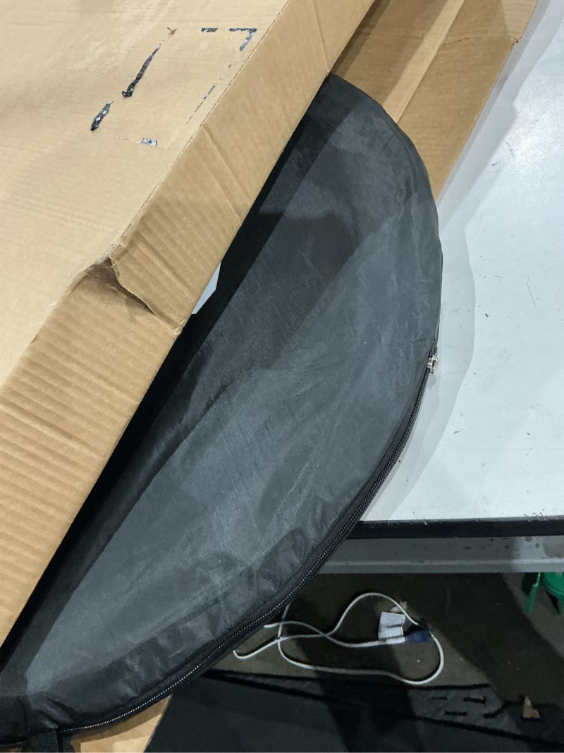 Condition photo showing Good Condition for ropoda pop up tent 83inches x 48inches x 48inches, upgrade privacy tent, porta-potty tent includes 1 removable bottom, 8 stakes, 1 removable rain cover, 1 carrying bag black