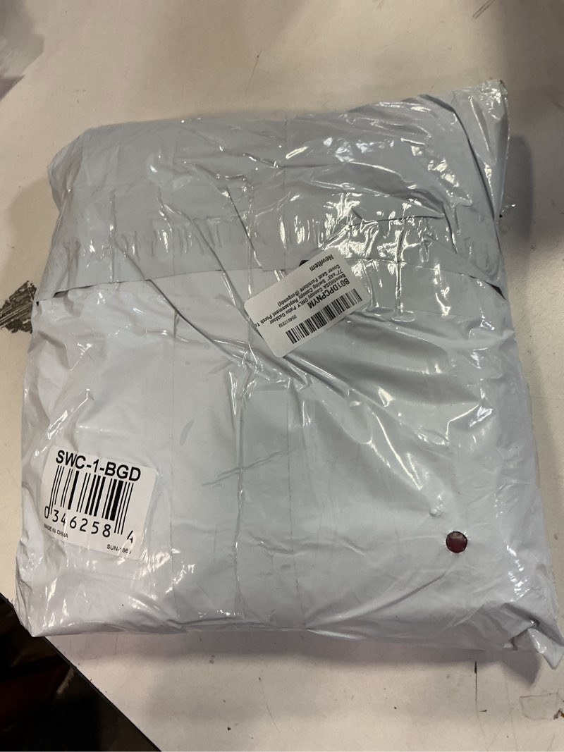 Condition photo showing New/Like New for BenefitUSA Patio Outdoor 77"x43" Swing Canopy Replacement Porch Top Cover Seat Furniture (Burgundy)