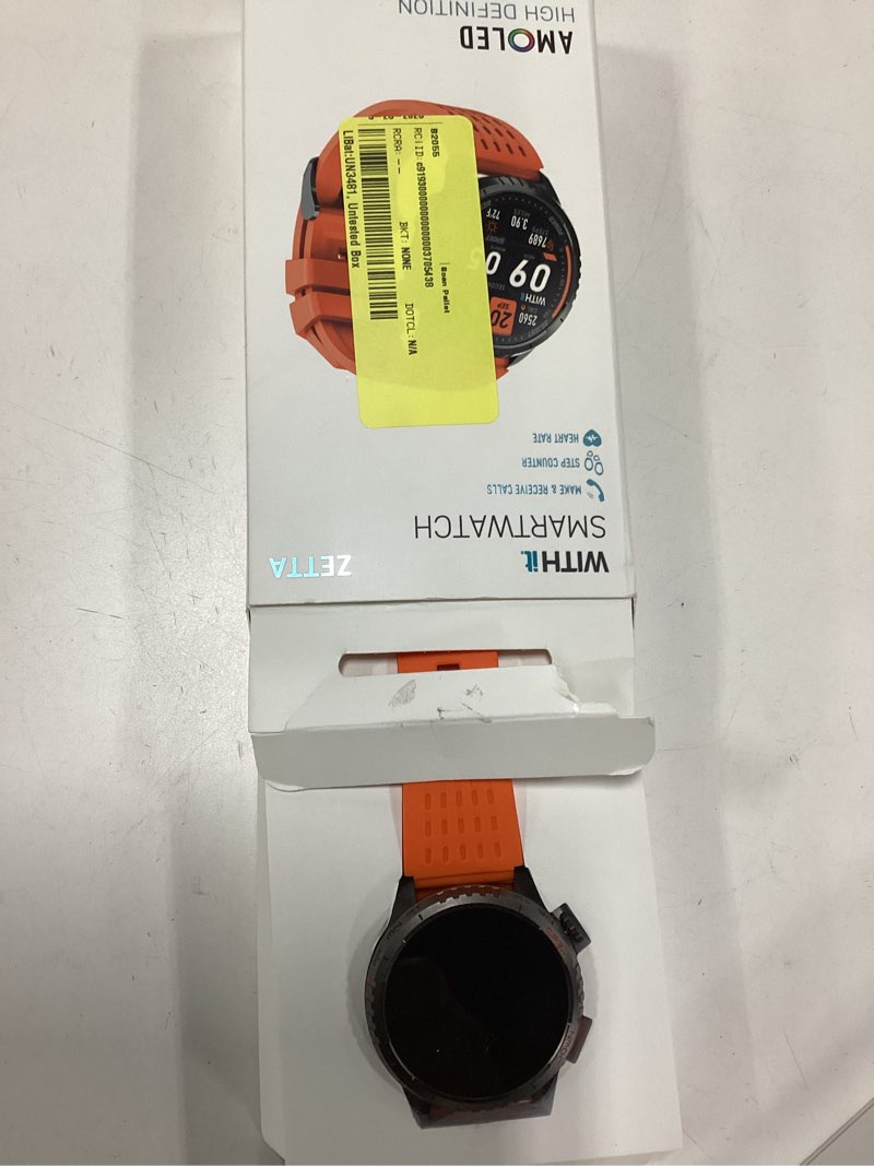 Condition photo showing Good Condition for withit zetta series smartwatch, 1.43" full touch amoled screen, unisex
