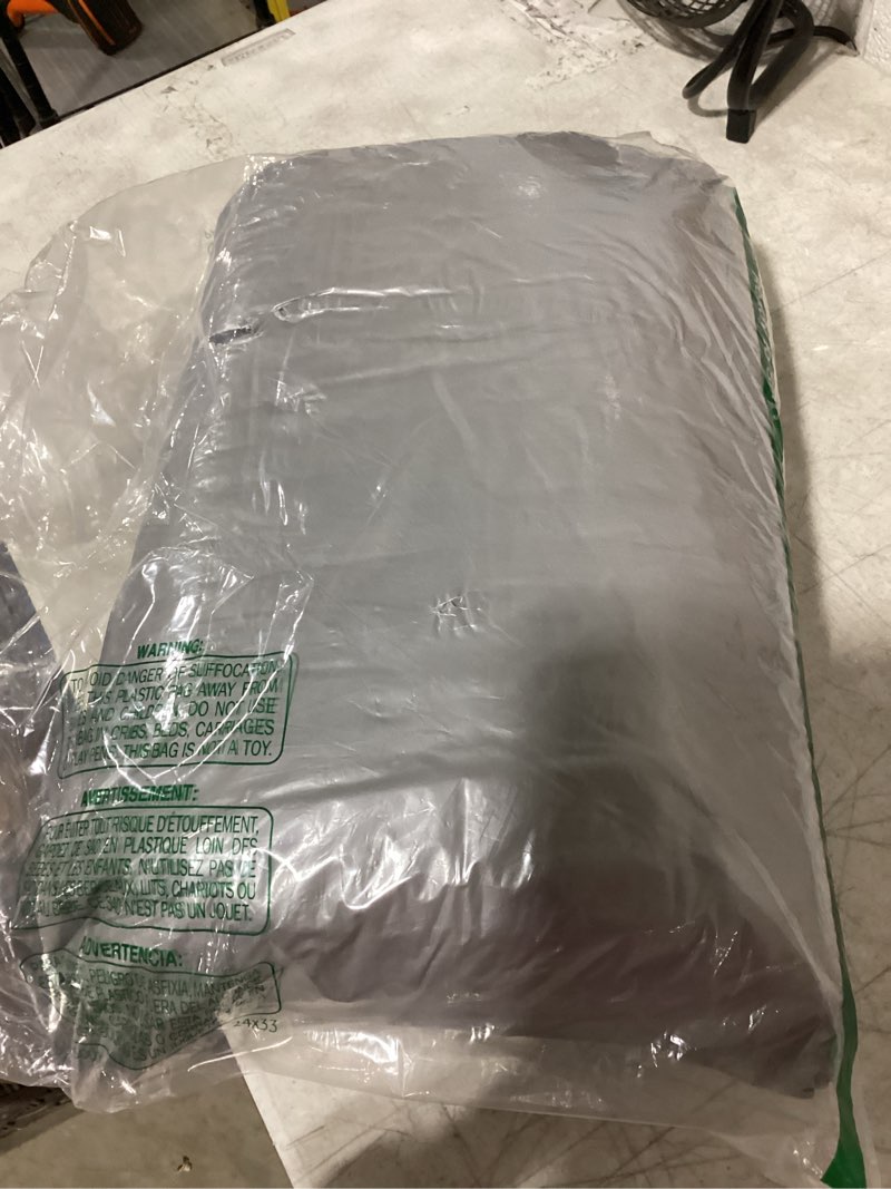 Condition photo showing As Is for haomaijia waterproof couch cover for dogs washable,faux fur pet couch covers for sofa,soft dog bed cover non-slip couch covers for 3 cushion couch sofa pet friendly (grey, 35" x 82") grey 35" x 82"