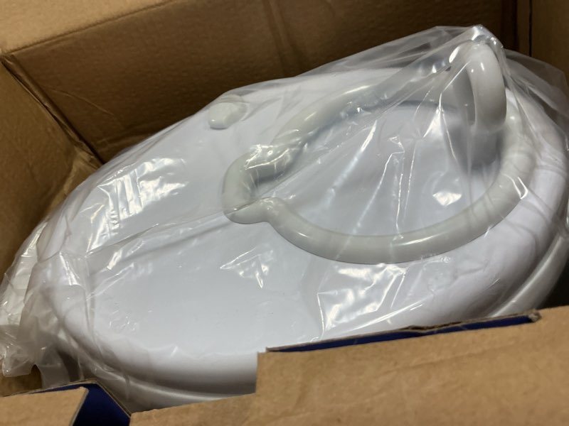 Condition photo showing Good Condition for ubbi steel diaper pail, odor locking, no special bag required, award-winning, registry must-have, white