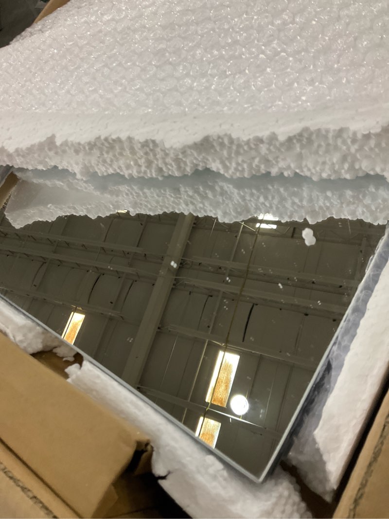 Glass Mirror,Square Mirrors,Mounted Mirror Glass Frameless Full Length Mirror Tiles for Such as Game