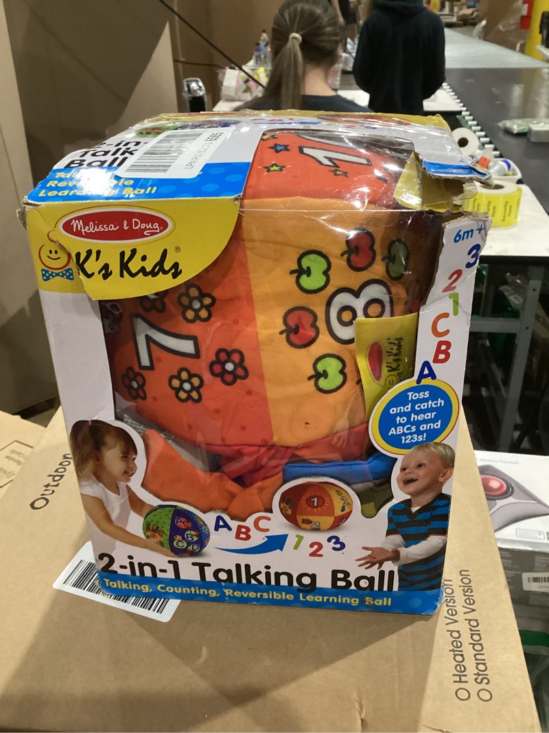 Condition photo showing Good Condition for Melissa and Doug Kids' 2-in-1 Talking Ball