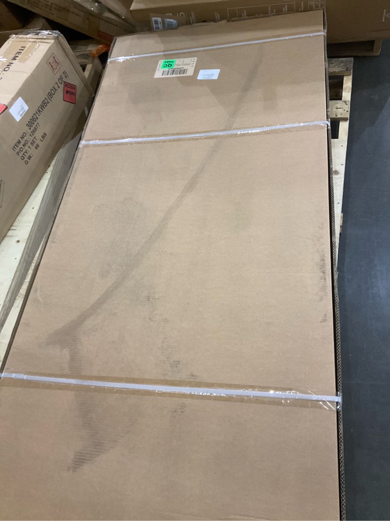 Condition photo showing As Is for Lexicon Couch, Modern Sofa Living Room Sofa with Power Adjustable Seat Depth, Manual Adjustable Headrests, Chenille Upholstered Couch Bed for Living Room/Apartment/Office, 90.5" W, Light Grey