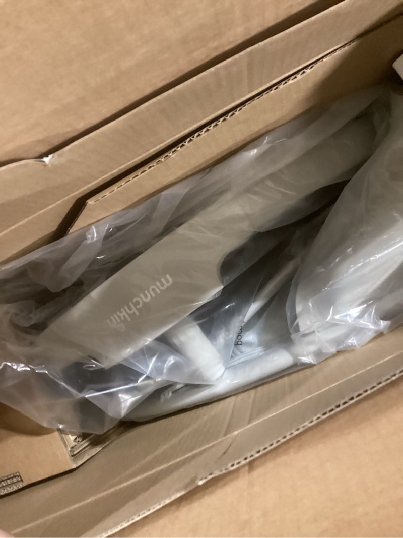 Condition photo showing New/Like New for Munchkin Electric Baby Swing with Vibration - Portable Swing for Newborn and Infant, Bluetooth-Enabled Smart Seat with Music, Motion, and Sounds, Light Grey