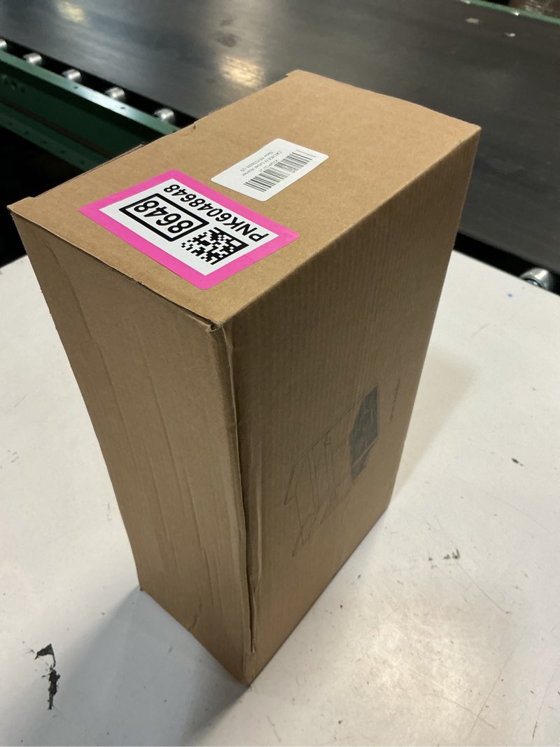 Condition photo showing New/Like New for label holder for thermal printer - sticker roll dispenser with drawer - shipping lable holder for rolls and fanfold labels - thermal printer stand for home, office, small business (bamboo-black)