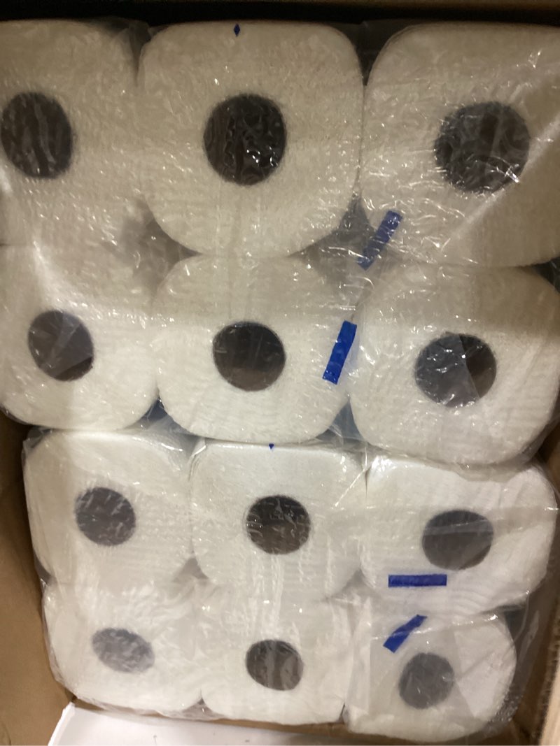Condition photo showing Good Condition for sparkle pick-a-size paper towels, 24 double rolls (2,640 sheets total) - strong 2-ply towels for kitchen cleanup and everyday messes double 24 double rolls (pack of 1)