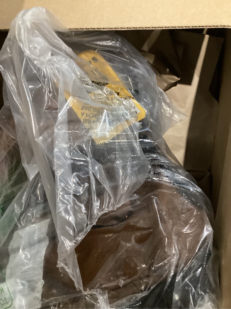 Condition photo showing As Is for Carhartt 40L Utility Duffel, Heavy-Duty Gear Bag for Jobsite, Gym, & Travel, Duffel Bag 40L Duffel Bag (Carhartt Brown)