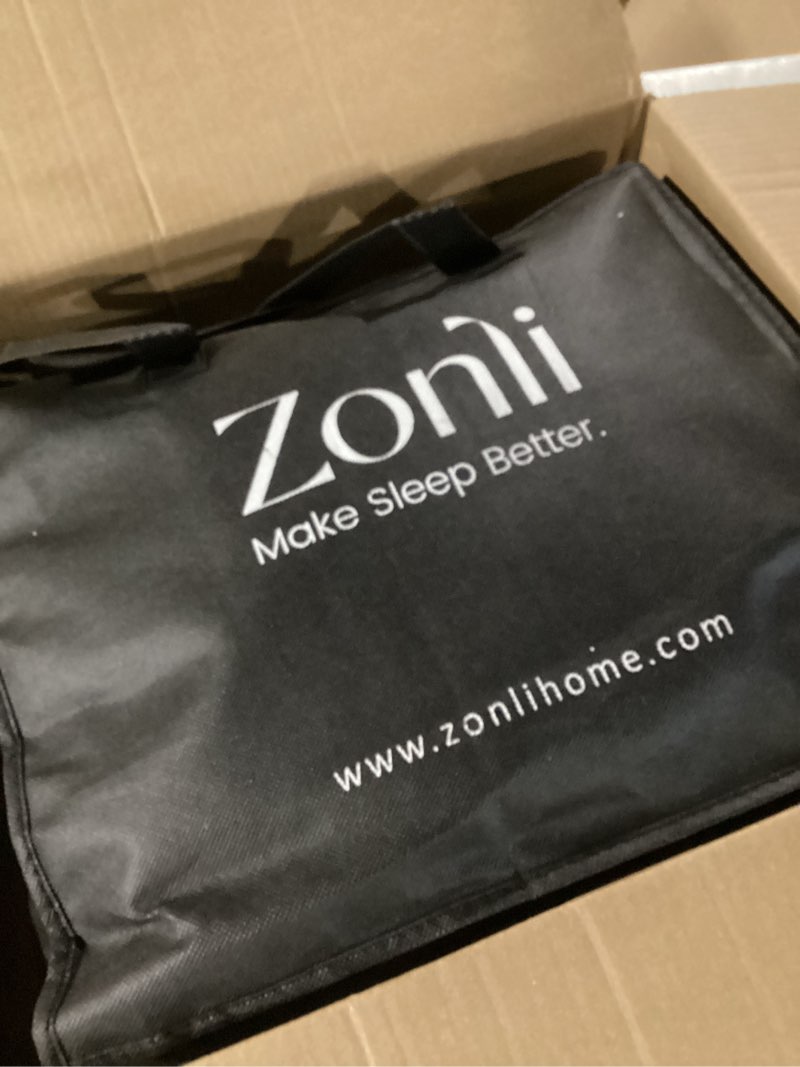 Condition photo showing Good Condition for zonli japanese floor futon mattress queen size 80"x 60", 100% cotton cover 2.5'' thicken tatami mattress, foldable sleeping pad, portable dormitory tatami mat(grey) grey queen(80"l x 60"w x 2.5"th)