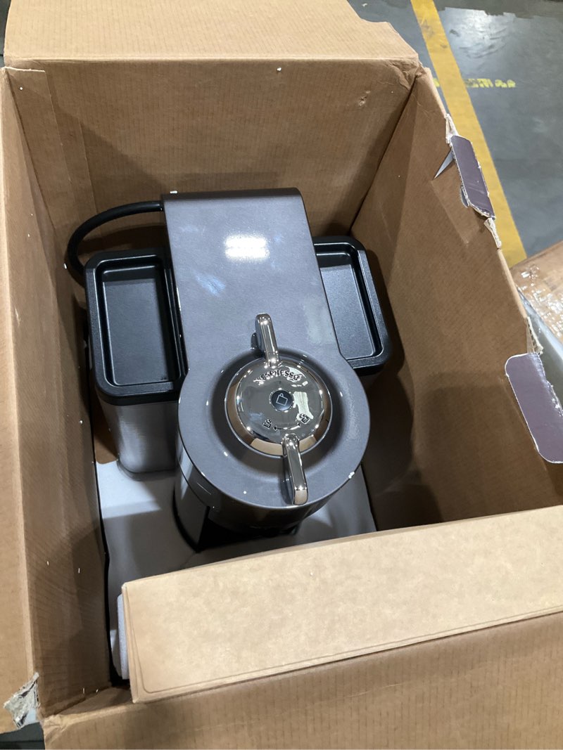 Condition photo showing As Is for Nespresso Vertuo Coffee and Espresso Maker by De'Longhi - Graphite Metal