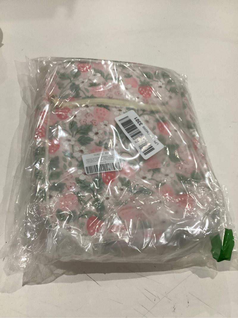 Condition photo showing Good Condition for bible cover case for women large bible cover with durable handle quilted bible carrying case for girls bible study supplies accessories (strawberry garden, strawberry garden) strawberry garden strawberry garden