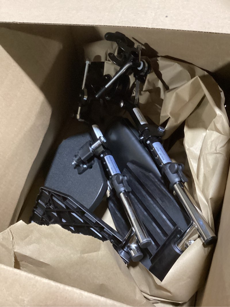 Condition photo showing Good Condition for Invacare Wheelchair Elevating Legrest with Padded Calf Pads, Footrest with Swing Away Function, Adjustable Length, Tool-Free Installation, Designed for Invacare Wheelchair Padded Composite Legrests