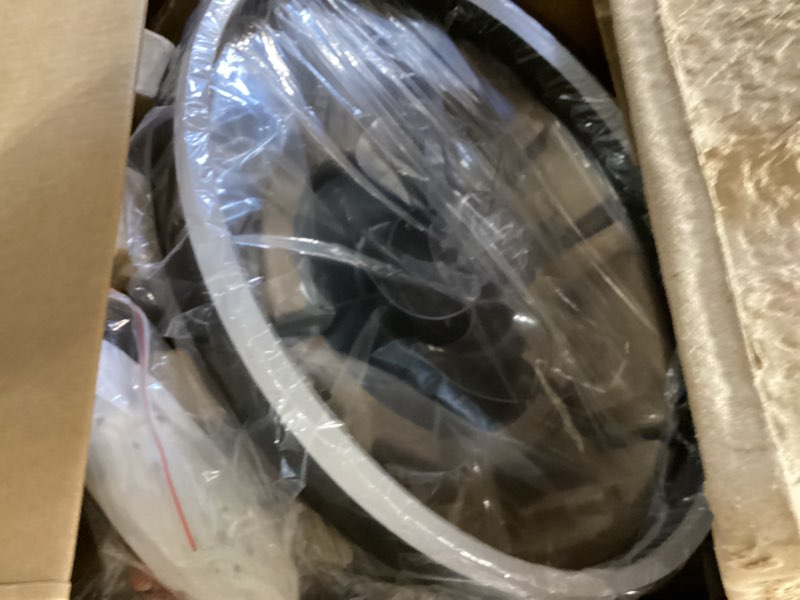 Condition photo showing Good Condition for Harbor Breeze Edenmore 20-in Matte Black with Clear Blades Adjustable