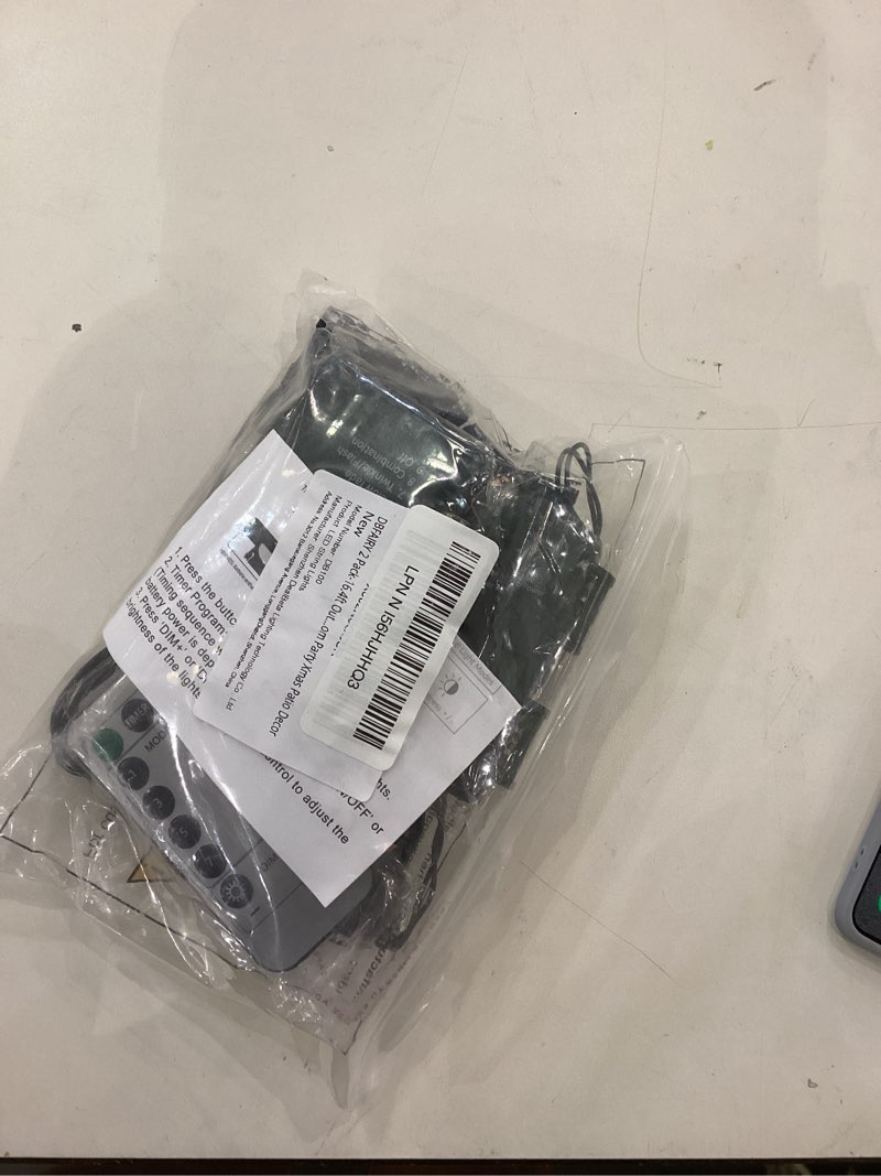 Condition photo showing Good Condition for DBFAIRY 2 Pack-16.4ft Outdoor Christmas Tree String Lights 50 Warm White LEDs Battery Operated with Remote Control Green Cable 8 Modes Changing for Bedroom Party Xmas Patio Decor Warm White String Lights-Green Wire