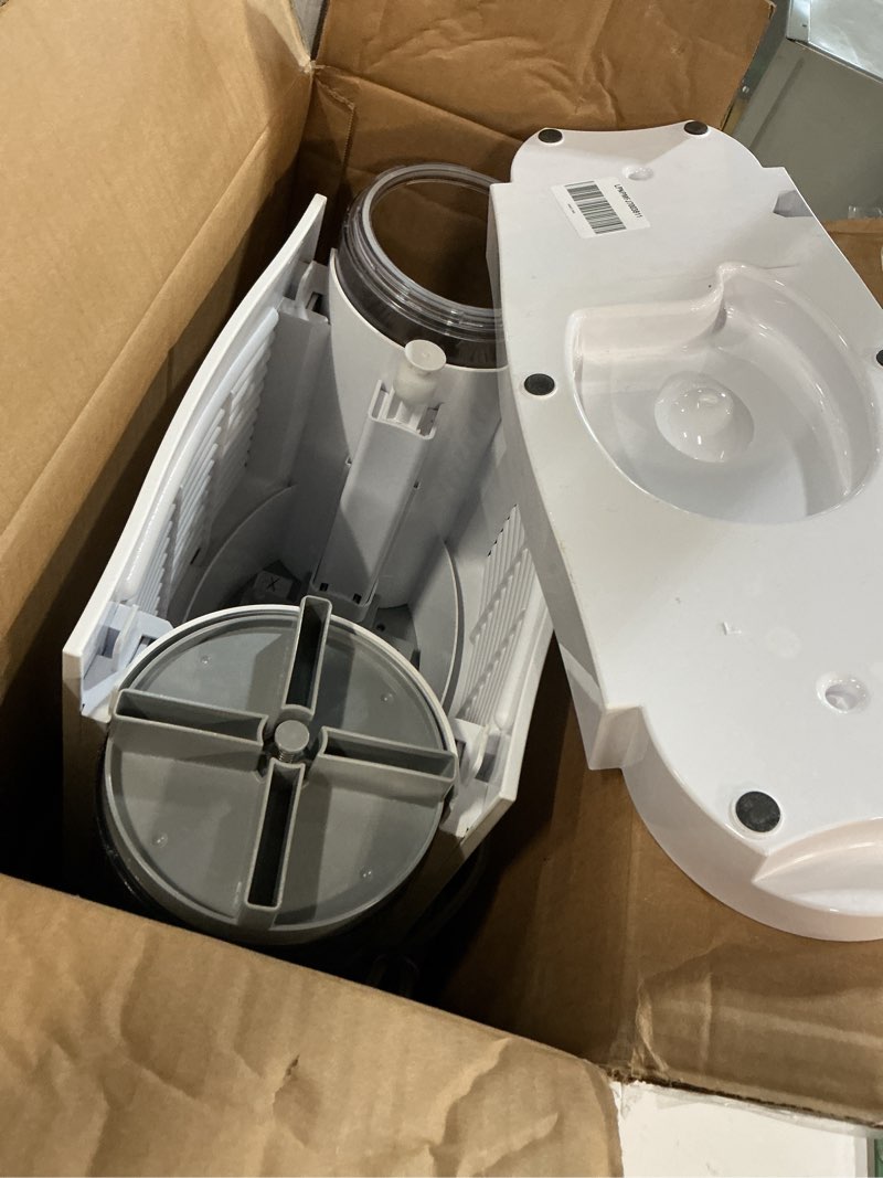 Condition photo showing As Is for Vornado EVDC500 Energy Smart Evaporative Humidifier with Automatic Shut-off, 2 Gallon Capacity, LED Display, SimpleTank for Easy Fill and Cleaning, Dual Tank, Electronic Humidistat, 4 Fan Speeds EVDC500 - 2 gallon Humidifier