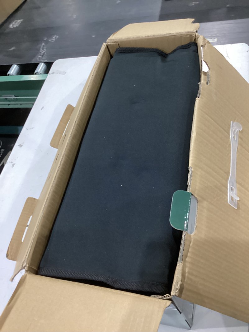Condition photo showing As Is for Full Body Massage Mat with Heat, Detachable Massager Pad Deep Tissue Pain Relief,10 Vibrating Motors and 9 Speed Settings for Relaxation at Home or Office Standard - Without Foot Massager