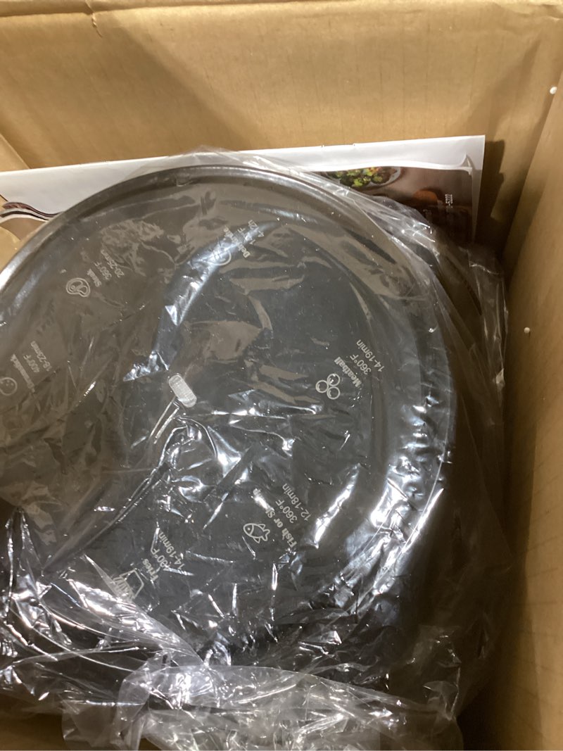 Condition photo showing Good Condition for 2.1Qt Small Air Fryer - Compact Digital Mini Airfryer with 7-in-1 Presets, 98% Less Oil, Adjustable Temperature & Timer, Shake Reminder, Nonstick, BPA-Free, Dishwasher Safe, Fast & Crispy Cooking Black 2.1 Quart
