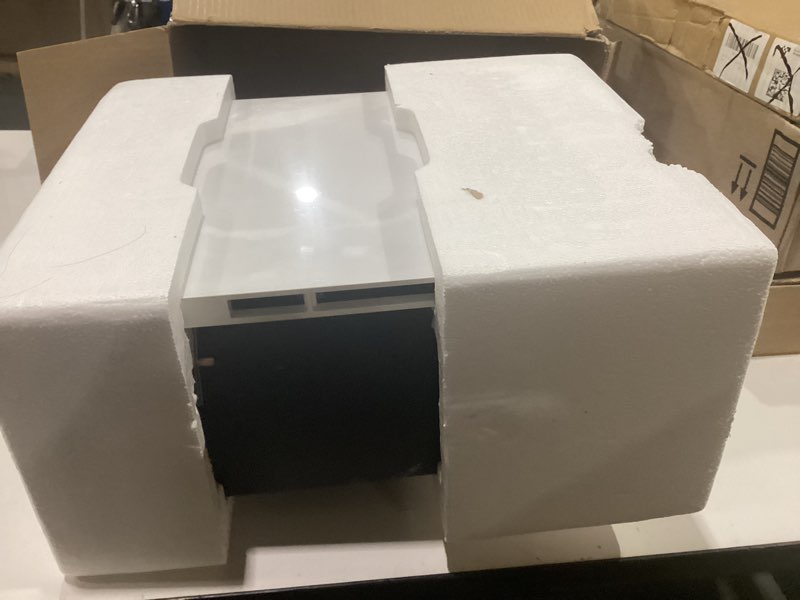 Condition photo showing Good Condition for 4-in-1 bathroom exhaust fan with light and heater, metal frame, 1600w heating power, 110cfm, 1.5 sone bathroom exhaust fan with heater, suitable for bathrooms, hotels, toilets